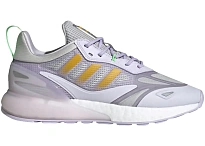 Фото № 1 с приближением к товару «‎adidas ZX 2K Boost 2.0 Purple Tint Semi Solar Gold Matte Silver »