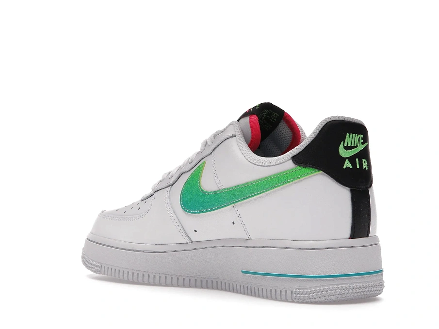 Фото № 6 с приближением к товару «‎Nike Air Force 1 Low 07 LV8 White Aquamarine»