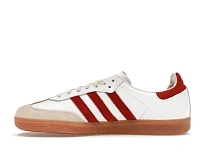 Фото № 3 с приближением к товару «‎adidas Samba Sporty & Rich White Collegiate Burgundy»