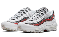 Фото № 3 с приближением к товару «‎Nike Air Max 95 Essential WhiteGreyRed»