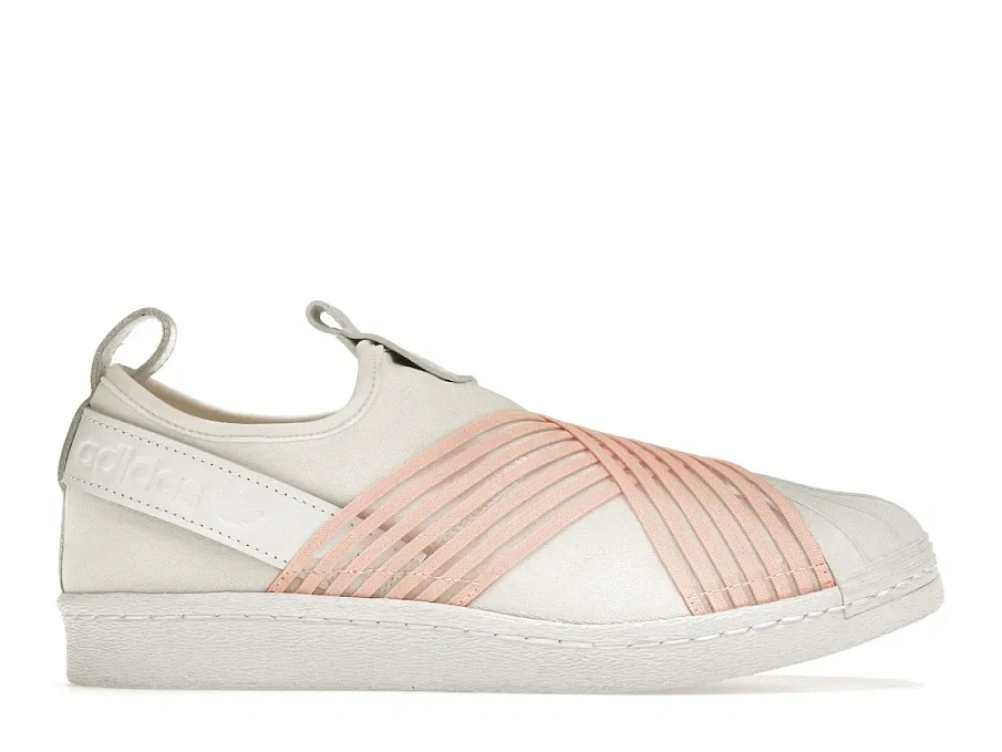 Фото № 1 с приближением к товару «‎adidas Superstar Slip on White Orange »