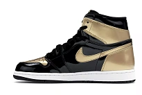 Фото № 4 с приближением к товару «‎Jordan 1 Retro High NRG Patent Gold Toe»
