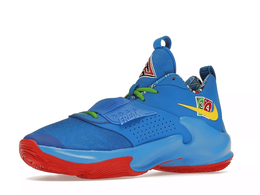 Фото № 4 с приближением к товару «‎Nike Zoom Freak 3 NRG Uno Blue»