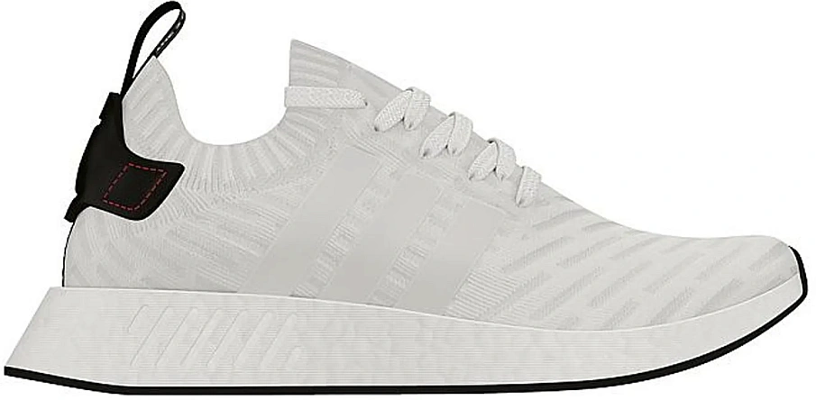 Фото № 1 с приближением к товару «‎adidas NMD R2 White Black»