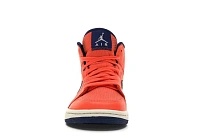 Фото № 2 с приближением к товару «‎Jordan 1 Mid Turf Orange Blue Void »
