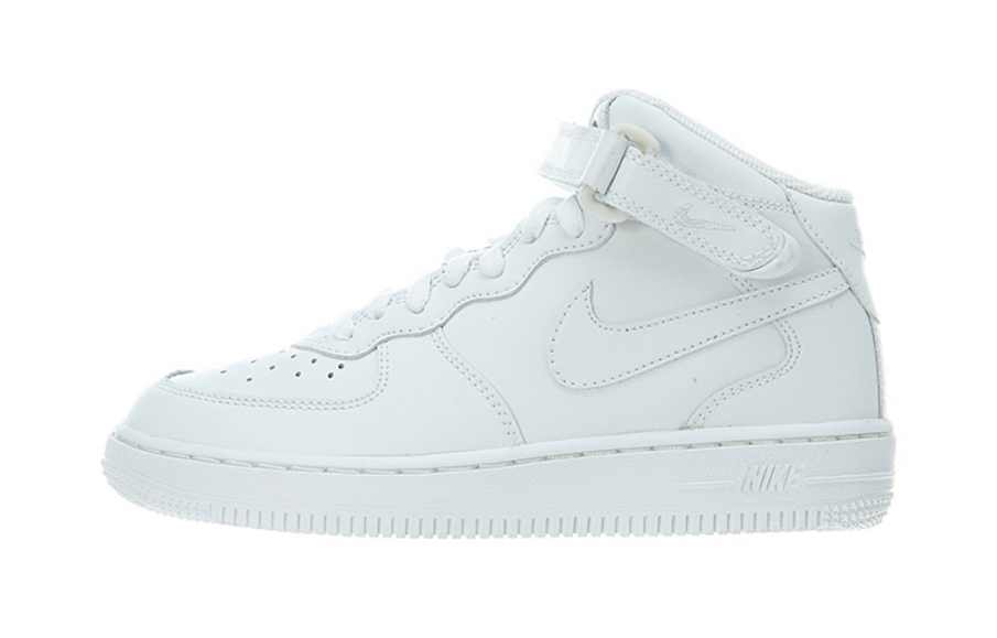 Фото № 1 с приближением к товару «‎(BP) Nike Air Force 1 Mid Mid-Top Sneakers White»