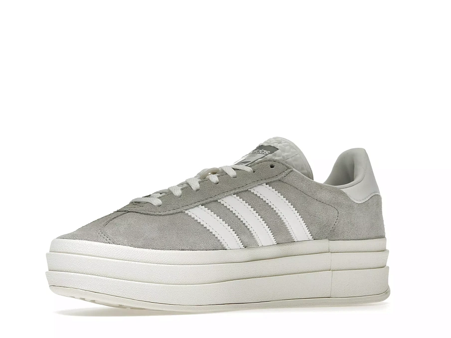 Фото № 6 с приближением к товару «‎adidas Gazelle Bold Grey White »
