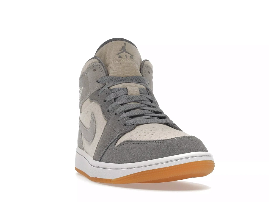 Фото № 3 с приближением к товару «‎Jordan 1 Mid SE Coconut Milk Particle Grey»