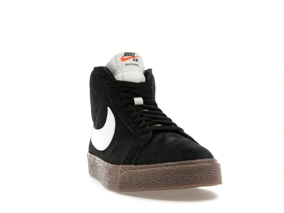 Фото № 2 с приближением к товару «‎Nike SB Zoom Blazer Mid Black White Dark Gum»