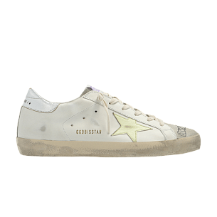 Golden Goose Women's Superstar White Yellow