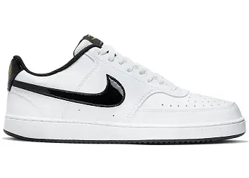 Nike Court Vision Low White Black Metallic Gold (DV1899-100)