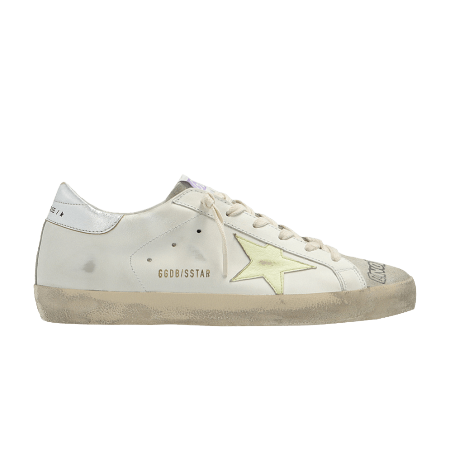 Фото № 1 с приближением к товару «‎Golden Goose Women's Superstar White Yellow»