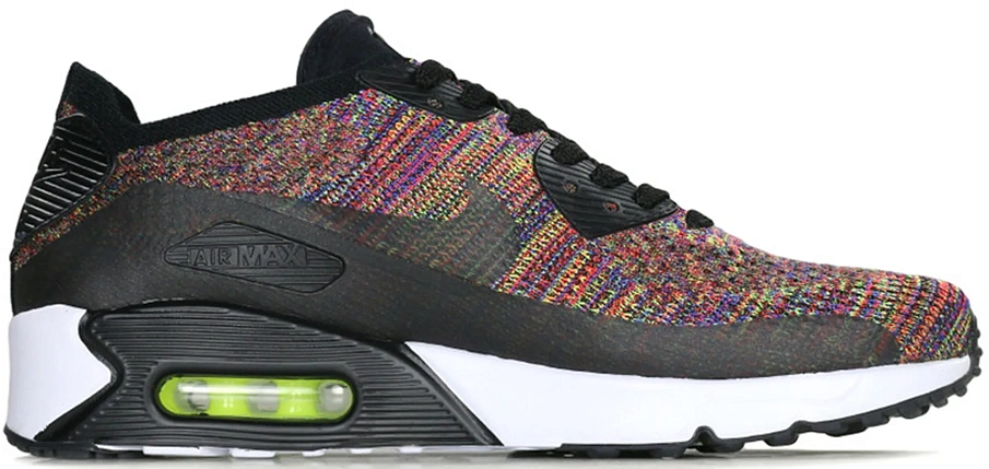 Фото № 1 с приближением к товару «‎Nike Air Max 90 Ultra Flyknit 2.0 Multi-Color»