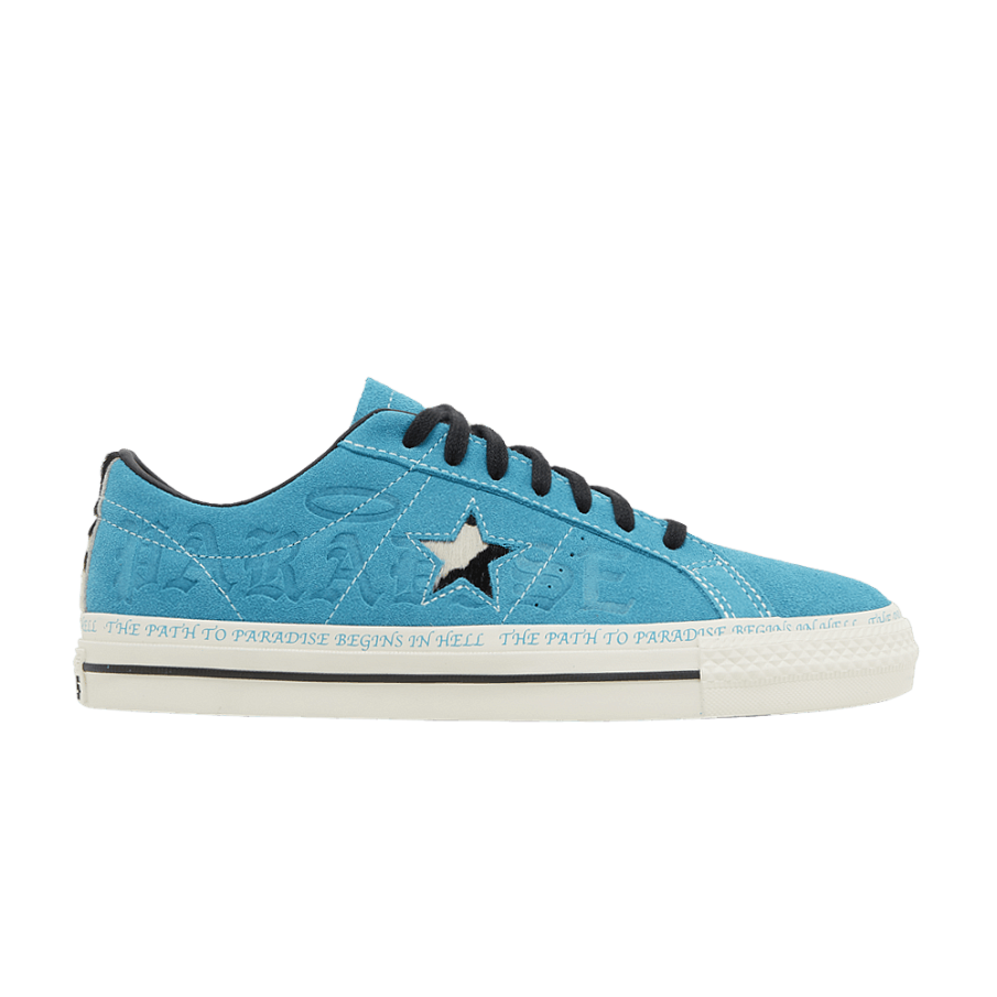 Фото № 1 с приближением к товару «‎Sean Pablo x Converse One Star Pro Low Paradise - Rapid Teal»