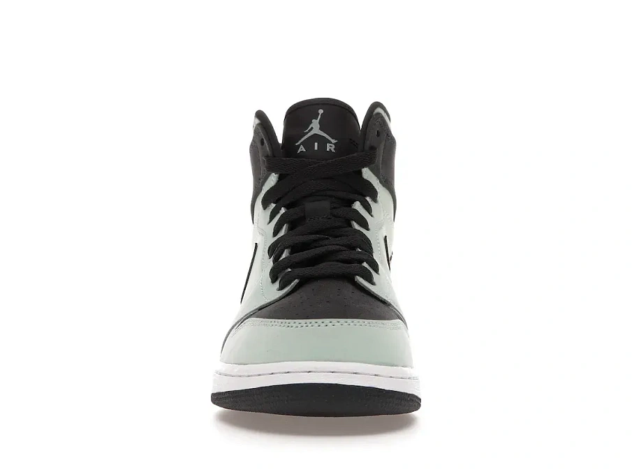 Фото № 2 с приближением к товару «‎Jordan 1 Retro High Mint Foam Anthracite Metallic Gold »