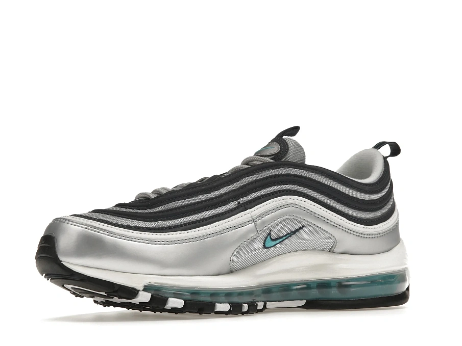 Фото № 3 с приближением к товару «‎Nike Air Max 97 Metallic Silver Chlorine Blue»