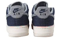 Фото № 4 с приближением к товару «‎ Nike Air Force 1 Low Skate shoes Raw IndigoDark Obsidian»
