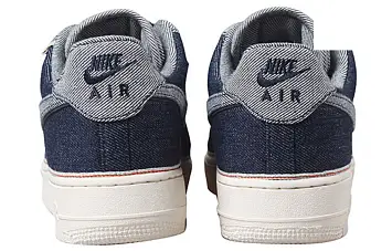  Nike Air Force 1 Low Skate shoes Raw IndigoDark Obsidian - 5