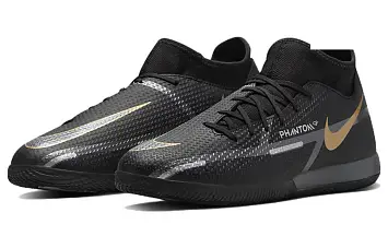 Nike Phantom GT2 Academy Dynamic Fit IC Soccer Shoes BlackGold - 5