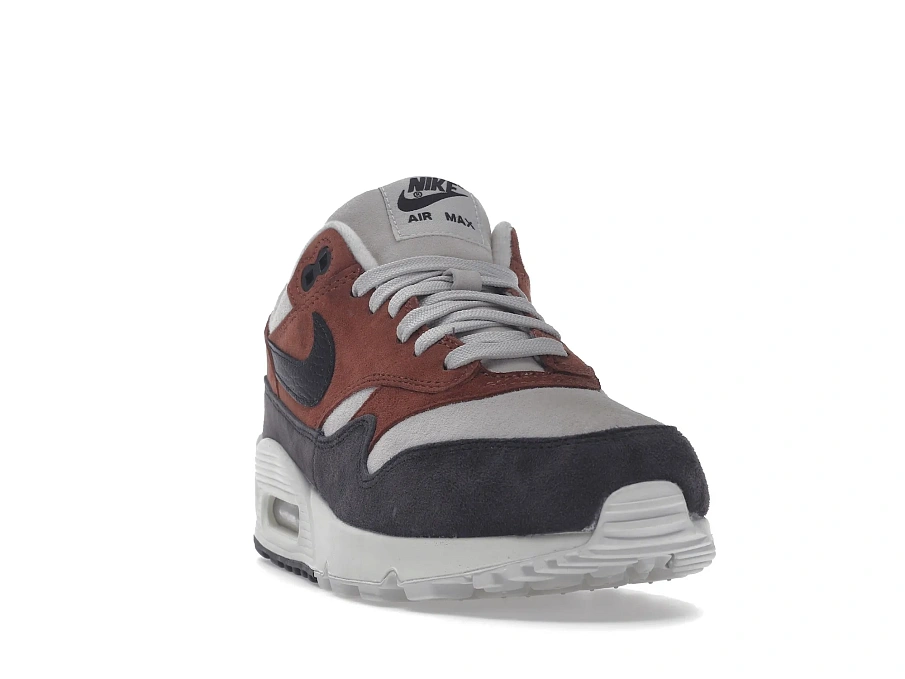 Фото № 3 с приближением к товару «‎Nike Air Max 90/1 Red Sepia Oil Grey »
