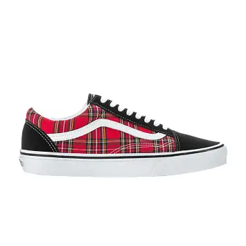 Vans Old Skool Plaid - Red - 1