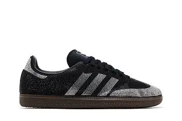 adidas Women's Samba OG Black Silver Rhinestones - 2