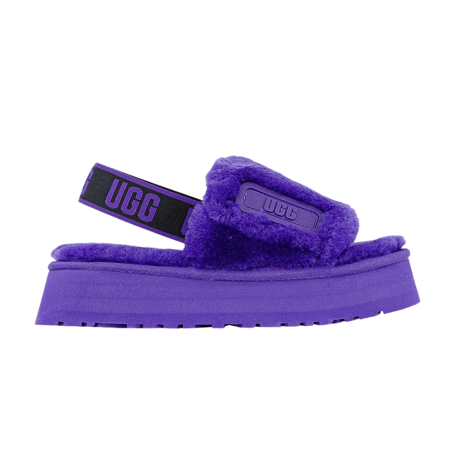 Фото № 1 с приближением к товару «‎UGG Women's Disco Slide Sandal Violet Night»