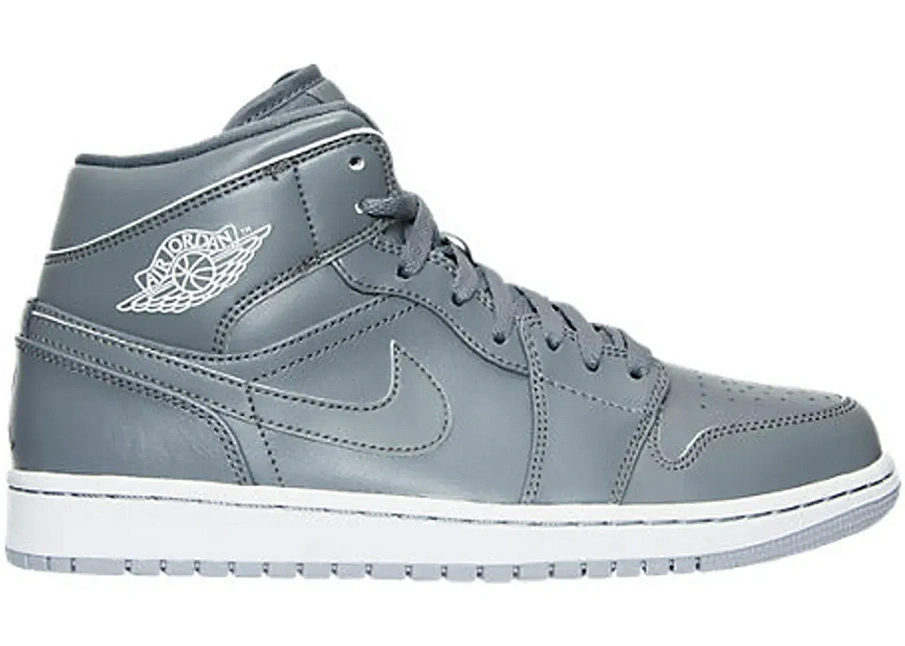 Фото № 1 с приближением к товару «‎Jordan 1 Retro Mid Cool Grey (2015)»