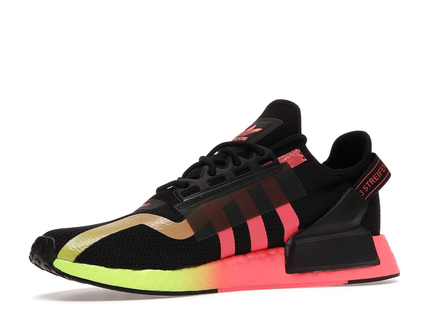 Фото № 3 с приближением к товару «‎adidas NMD R1 V2 Watermelon Pack Black»
