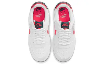 Nike Air Force 1 Shadow Skate Shoes White - 4