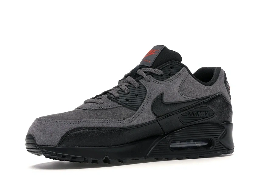 Фото № 2 с приближением к товару «‎Nike Air Max 90 Grey Suede»