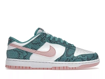 Фото № 1 с приближением к товару «‎Nike Dunk Low Snakeskin Washed Teal Bleached Coral»