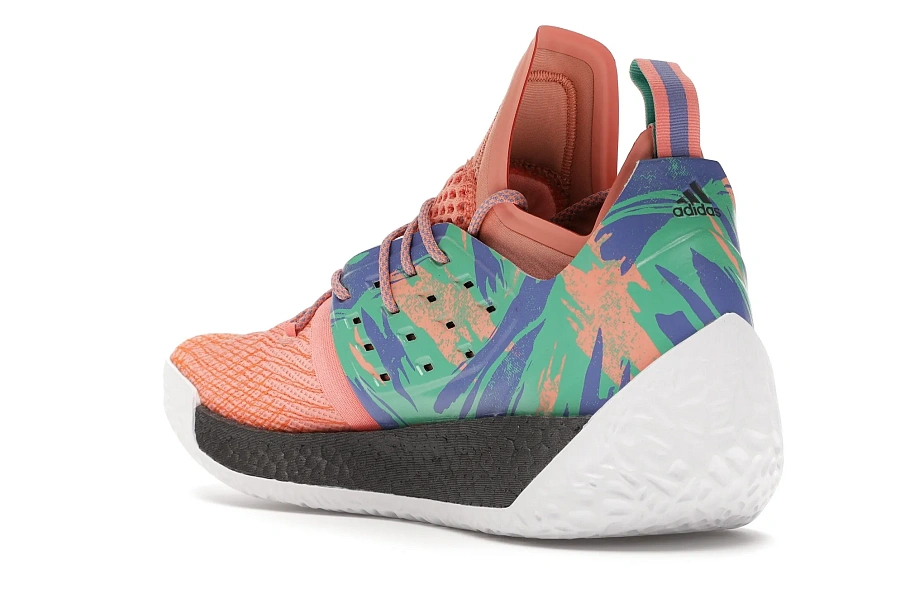 Фото № 5 с приближением к товару «‎adidas Harden Vol. 2 Melon»