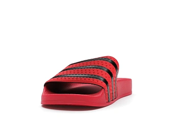 adidas Adilette Real Coral Black-Real Coral - 2