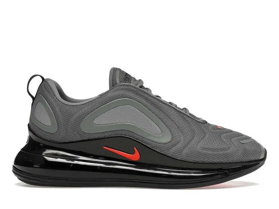 Фото № 1 с приближением к товару «‎Nike Air Max 720 Cool Grey Bright Crimson Black»