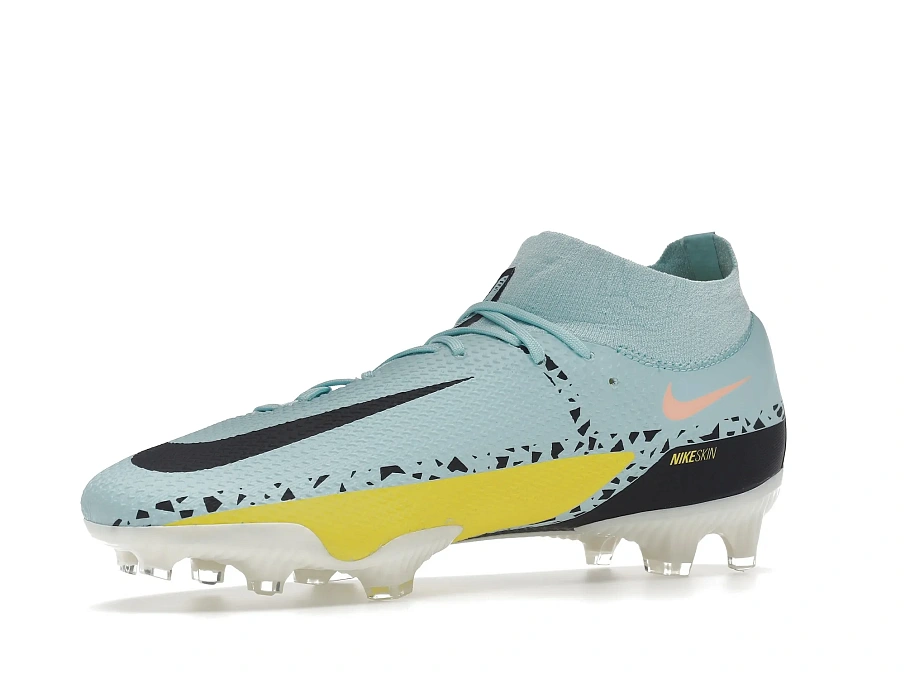 Фото № 3 с приближением к товару «‎Nike Phantom GT2 Pro Dynamic Fit FG Glacier Ice Yellow Strike»