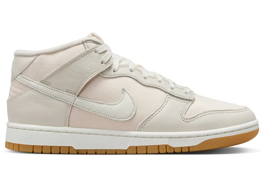 Фото № 1 с приближением к товару «‎Nike Dunk Mid Canvas Light Orewood Brown Gum»