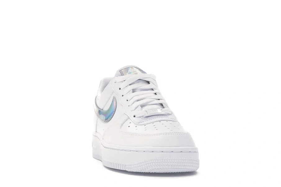 Фото № 2 с приближением к товару «‎Nike Air Force 1 Low White Irisdescent »