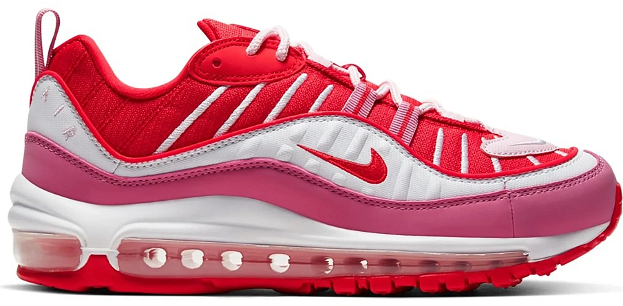 Фото № 1 с приближением к товару «‎Nike Air Max 98 Track Red Magic Flamingo »
