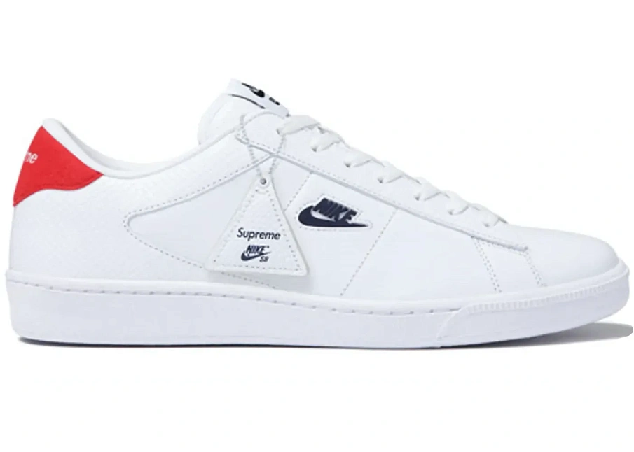 Фото № 1 с приближением к товару «‎Nike SB Tennis Classic Supreme White»