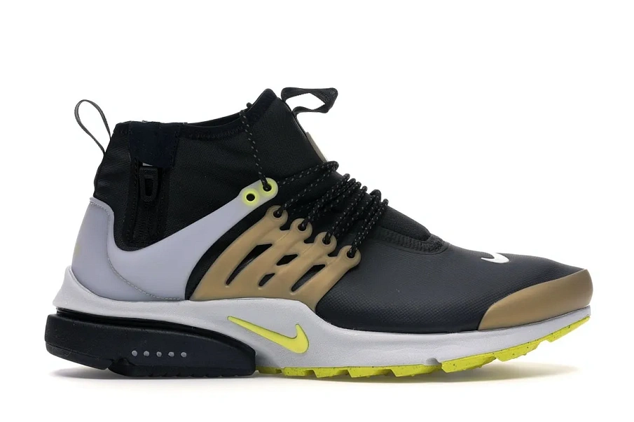 Фото № 1 с приближением к товару «‎Nike Air Presto Mid Utility Black Yellow Streak»