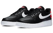 Фото № 3 с приближением к товару «‎Nike Air Force 1 '07 BlackWhiteRed»
