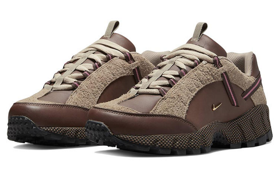 Фото № 3 с приближением к товару «‎Jacquemus Nike WMNS Air Humara LX Sports Casual Shoes Ale Brown and Gold»