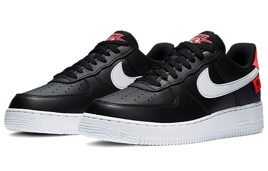 Фото № 3 с приближением к товару «‎Nike Air Force 1 '07 BlackWhiteRed»
