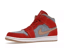 Фото № 6 с приближением к товару «‎Jordan 1 Mid Denim Red»