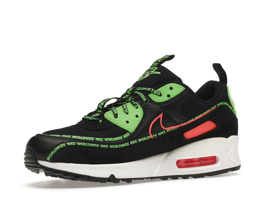 Фото № 4 с приближением к товару «‎Nike Air Max 90 Worldwide Pack Black»