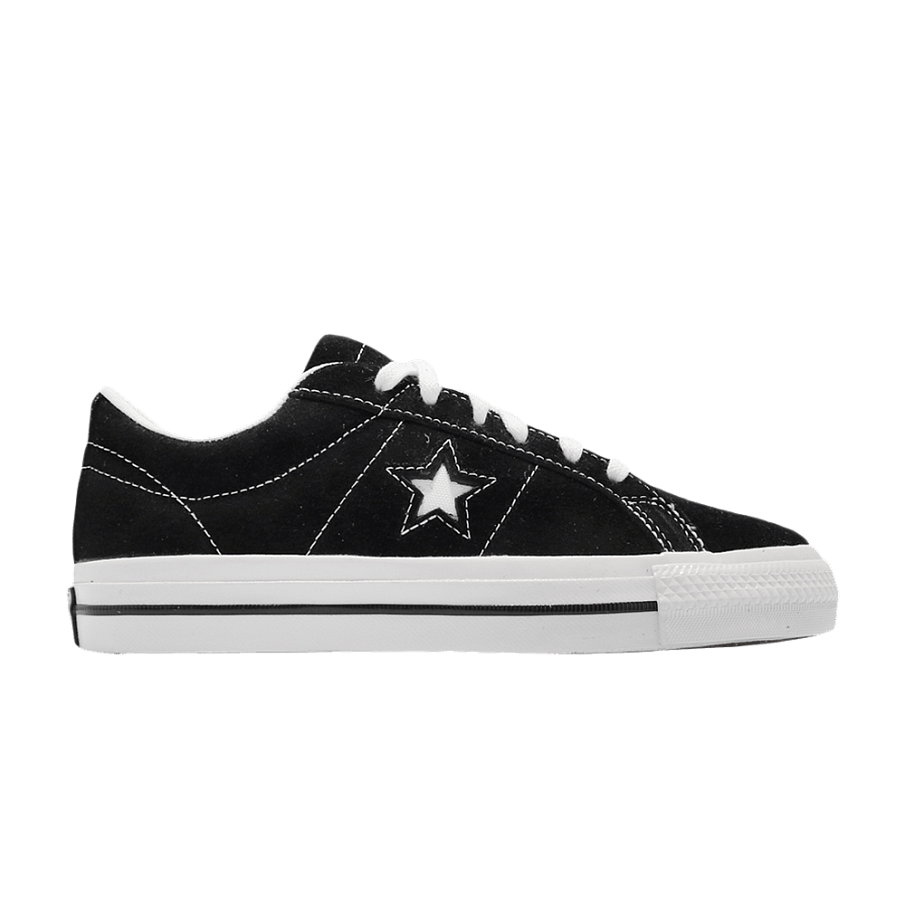 Фото № 1 с приближением к товару «‎Converse One Star Low Black White»