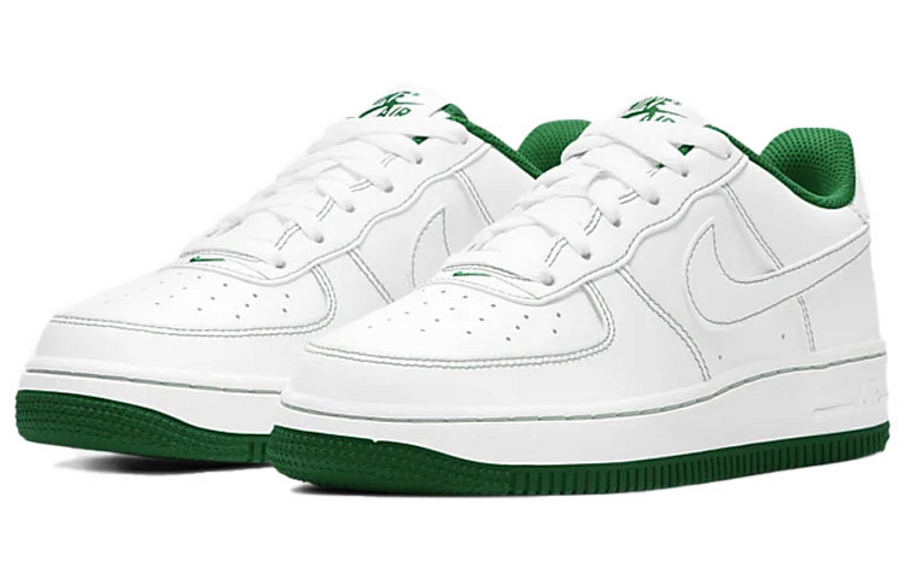 Фото № 3 с приближением к товару «‎Nike Air Force 1 Low (GS) WhiteGreen»