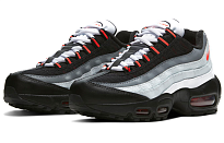 Фото № 3 с приближением к товару «‎Nike Air Max 95 Recraft (GS) BlackGreyRed»