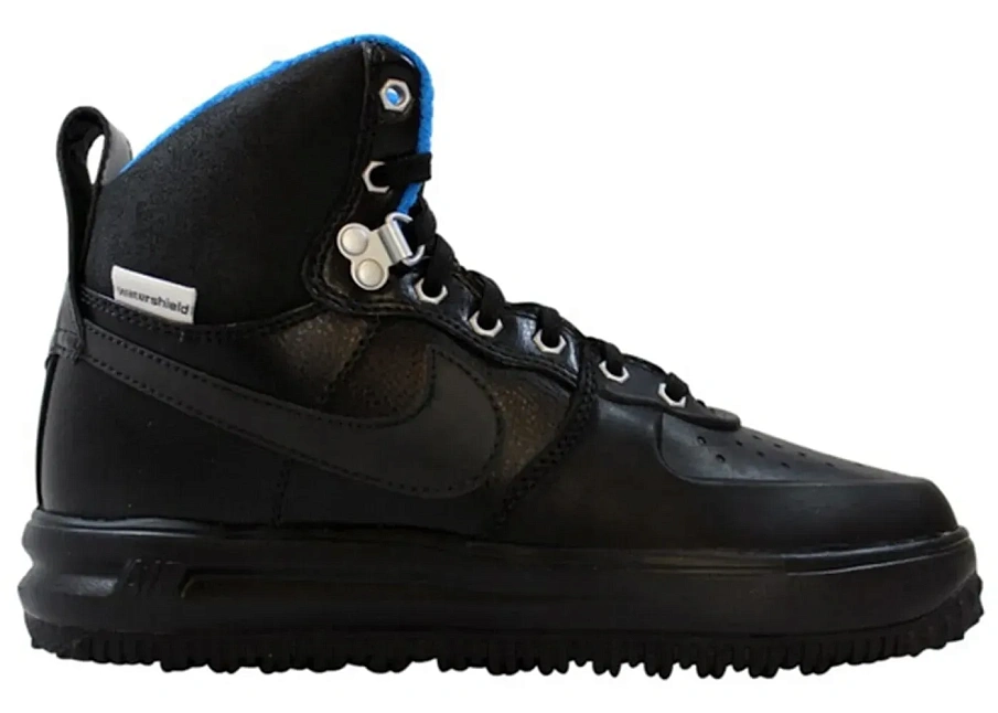Фото № 1 с приближением к товару «‎Nike Lunar Force 1 Duckboot Black Metallic Silver»